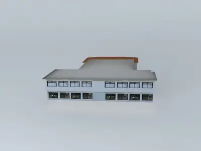 High school 3D model