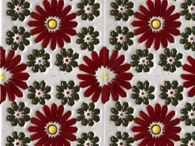 Talavera Ceramic Tile Texture Texture