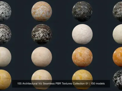 150 Architectural Viz Seamless PBR Textures Collection 01 Texture