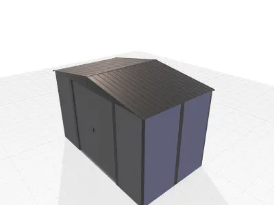 Apex Shed 3D model