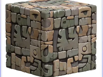 Stylized Wall Seamless Texture Texture 37