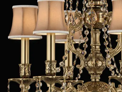 MD 6655-6 Osgona Chandelier 3D model