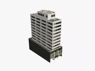 157 Ann Street Low-poly 3D model