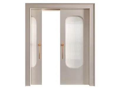 Interior door 4 Sliding 3D model