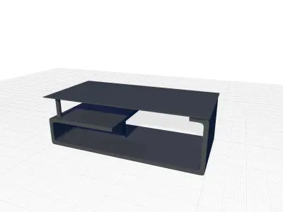 Nido Floor Shelf Coffee Table  3D model