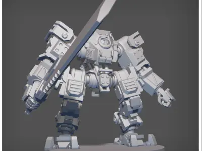 MMB Titans 3D print model