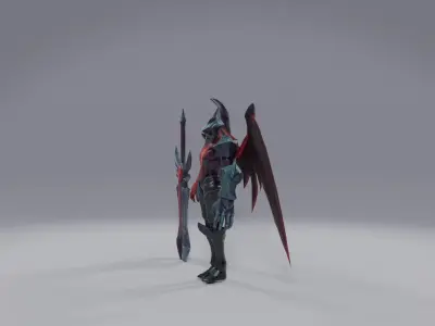 League of Legends   Aatrox the darkins blade GAME READY or PRINT Low-poly 3D model