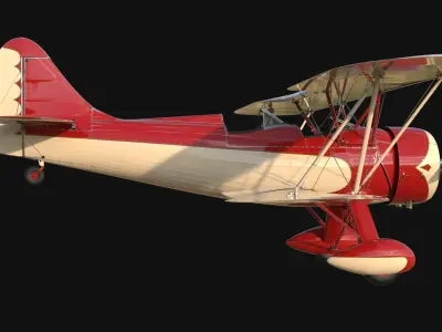  WACO UPF-7 Biplane 