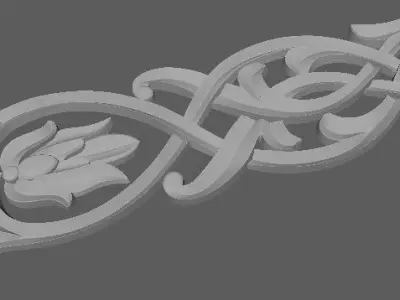 dekor ornament 3D model 93