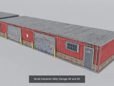 Industrial Buildings Pack 4K and 2K