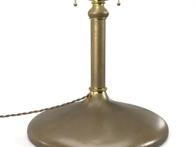 Library Table Lamp 40396 PBR 3D model