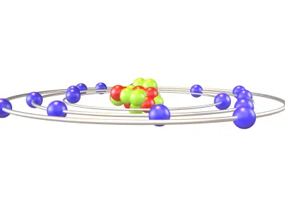 Phosphorus Chemical Element v1 003 Low-poly 3D model