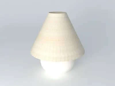 lamp with shade Free 3D model purchase
