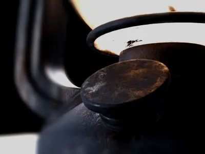 Kerosene lamp 3D model