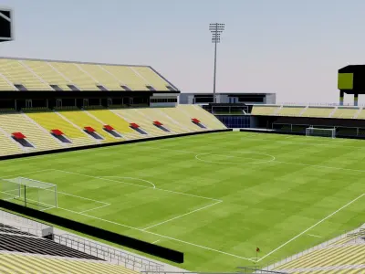 Mapfre Stadium - Columbus Crew - USA 3D model
