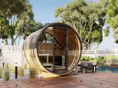 External Sauna  3D model