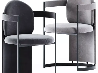 Chair Orma by Baxter 3D model