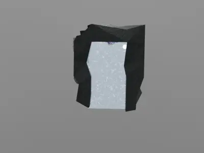 Mystical Portal - Realistic with a magical entrance Low-poly 3D model