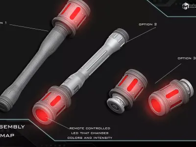 WW2 Grav charges 3D print model