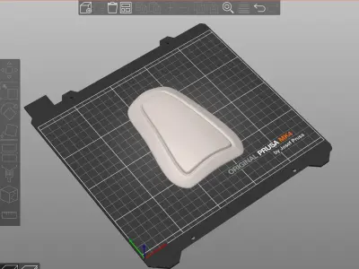 Marine Light knee pad 3d print file 3D print model