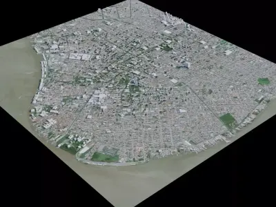Belem - Brazil 3D model