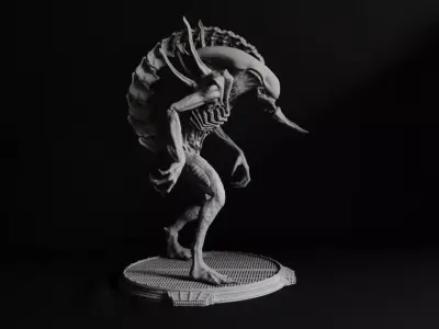 Alien Xenomorph Scout 3D Print Model 3D print model