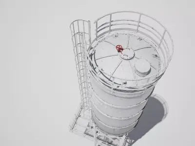 Storage Silo  3D model