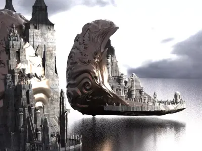 Easter Egg Hidden City 2 designs 3D model