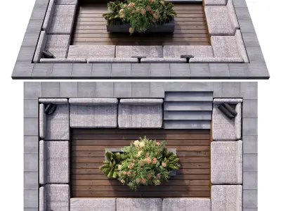 SITTING AREA NO11 A 3D model