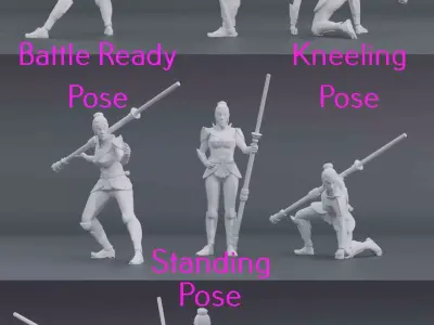 Eternal Mother Legion Scale 3D print model