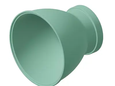 Plastic Lamp Reflector Diffuser Toy 3D model