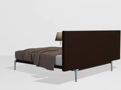 Noobist - Bed - casvolga  Low-poly 3D model