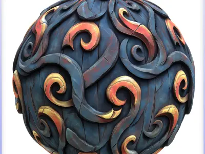 Stylized Ornaments Seamless Texture Texture