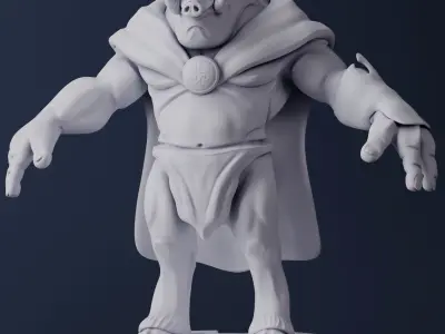 Aerosmith The Boar 3D Print Model   3D print model