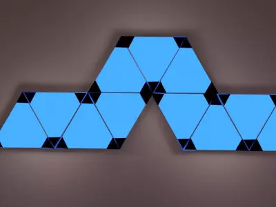 triangle light  light  room light  wall light  3D model