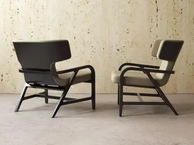 Fulgens Armchair 3D model