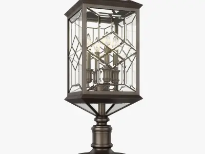 Fine Art Lamps Oxfordshire Collection 3D model