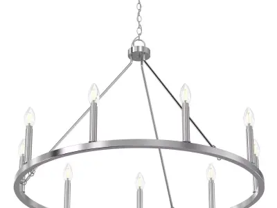 Gilliam Collection Nine-Light  Traditional Chandelier 3D model
