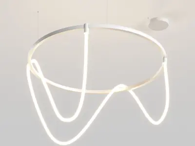 Pendant lamp HOKASU PL8 Free 3D model