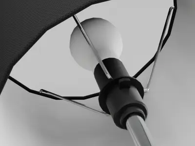 Side Lamp Low-poly 3D model