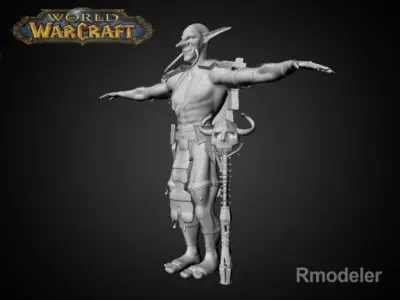 Trol Shaman Iknra 3D model