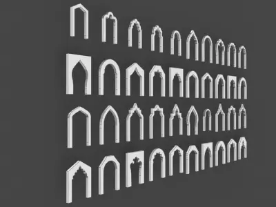 Arc Collections  3D model