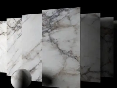 Marble Set Museum Crystal White 80x160 Texture