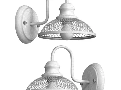 Wall lamp Zerome 3472 - 3473 - 1W 3D model