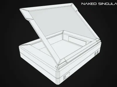 UV transilluminator - Virus Laboratory Low-poly 3D model