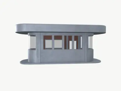 Security Room 3D model