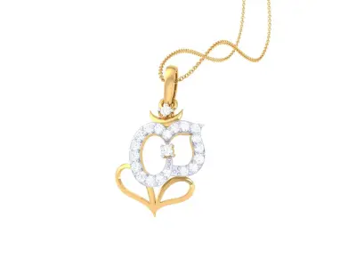 Spiritual Ganesha Pendant 3D print model