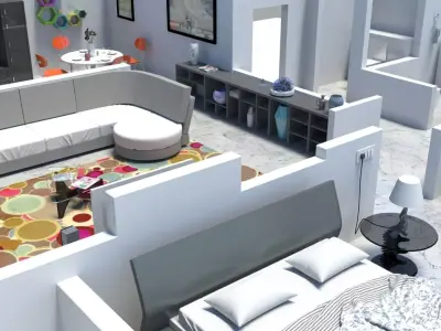 Apartment  Interior  3D model