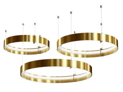 Handle Studio Ring 01 chandelier 3D model