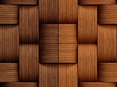 Unlimited Bamboo Weave 05 - Procedural SBSAR Texture
